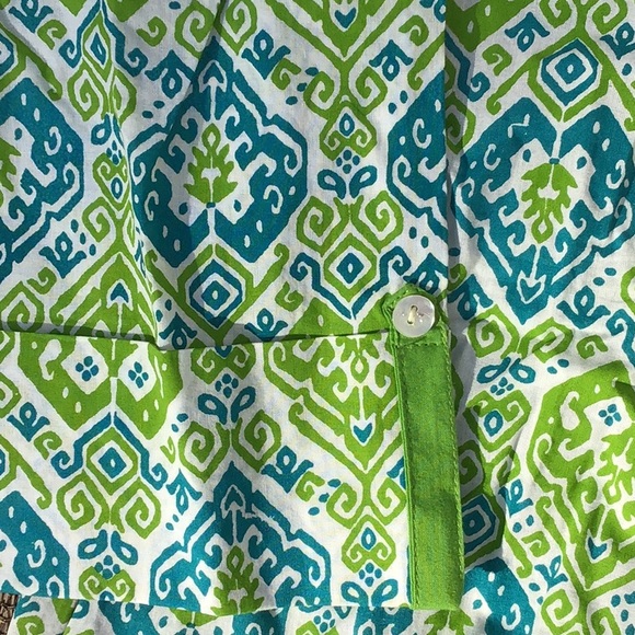 Sabhyata L Green Tunic Made in India Anthropologie NWT - Picture 5 of 10